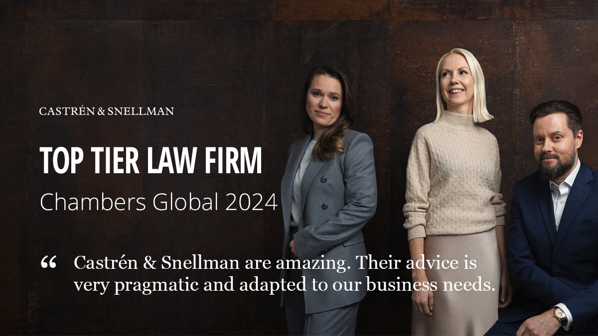 Chambers Global 2024 Castrén & Snellman
